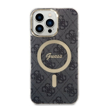 Guess 4G MagSafe kate iPhone 14 Pro Max - musta