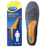 Scholl GelActiv Work&trade; sisetallad meeste t&ouml;&ouml;jalatsitele, 1 paar, 40-46