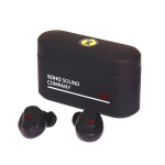 K&otilde;rvaklapid akupangaga Soho W1 Bluetooth Earbud with powerbank (black)