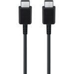 Industry Packaged Original USB-C kuni USB-C 1.8 meetrit 25 Vatti Must Samsung