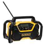 Raadio DeWalt DCR029-QW XR; 10,8/18/54 V (ilma aku ja laadijata)