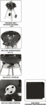 &Uuml;margrill LUND kaanega, 54cm