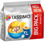 Tassimo kohvikapslid Morning Cafe XL Mild & Smooth, 21tk
