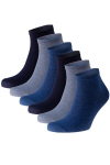 Madalad sokid meestele Sunny Side, assortii, 6-pakk