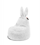 Laste kott-tool Qubo&trade; Baby Rabbit Snowdrop Fluffy Fit, valge