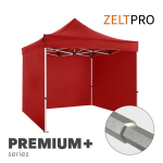 Pop-up telk Zeltpro Premium+, 3 x 3 m, punane