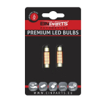 EinParts Auto LED Pirnid C10W Festoon 36mm 6000K CanBus 12V - 2 tk