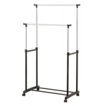 Kahekordne riidestange ratastel