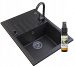 K&ouml;&ouml;gisegisti ja valamu komplekt Granitan