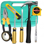 T&ouml;&ouml;riistakomplekt haamer tangid m&otilde;&otilde;dulint kruvikeerajad nuga h&auml;davajalik 9tk