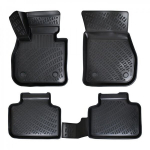 Auto kummimatid mustad 3D RIZLINE BMW 2 Gran Tourer F46 (2014-2022)