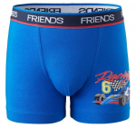 Ralliautoga bokserid poistele Friends, sinine