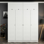 Riidekapp Asir Kale 8401, valge