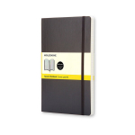 Moleskine Classic m&auml;rkmik L ruudustik, pehme k&ouml;ide, must