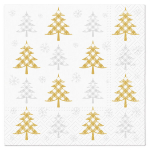 Paw salvr&auml;tikute komplekt Christmas Tree Check, 20 tk