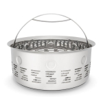 STEAM BASKET- AURUKORV 2 L m&otilde;&otilde;dud: 12 cm,7 cm, k&otilde;rgus 7 cm