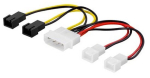 Deltaco SSI-38, 3-pin, 4pin
