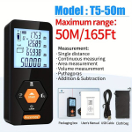 Aicevoos Digitaalne Laser Kaugusm&otilde;&otilde;tja 50M 70M 100M 120M., 120M (394Ft)
