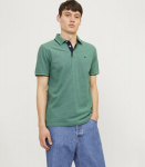 JACK & JONES meeste polos&auml;rk 12136668*13, l&otilde;pp/roheline