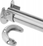 Muud m&ouml;&ouml;blitarvikud, kardinapuud, Mmgoqqt, roostevaba teras, 32,5 mm