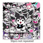 Kuromi kleebised, 50 tk