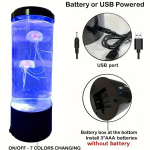 3D Meduus Lamp, Elektriline &Ouml;&ouml;valgus Dekoratsioon