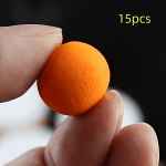 15/30tk 10mm Pop-Up S&ouml;&ouml;dad, Ujuvpall S&ouml;&ouml;dad, Karpkala P&uuml;&uuml;gitarvikud, Oranžinė