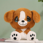 Armas Pehme Plush Kutsikas S&auml;delevate Pisarsilmadega Lastele.