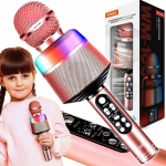 Karaokemikrofon WM-100-ROOSA