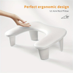 Ergonoomiline K&uuml;&uuml;net&ouml;&ouml;de K&auml;epadi - Mugav Libisemiskindel Manik&uuml;&uuml;ritugi eemaldatava jalatoega. , Juoda