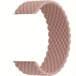 Veniv Punutud &Uuml;ksik Loop Rihm Apple Watch jaoks - Elastne Nailon Spordirihm, Sobib 38mm kuni 49mm Mudelitele., Rožinė Spalva
