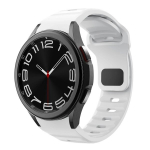 Galaxy Watch 6 Classic 47mm 43mm Silikoonist Rihm., Baltas