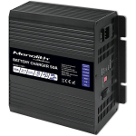 Qoltec intelligentne professionaalne monoliit akulaadija LiFePO4 AGM GEL SLA akudele | 50A | 12V