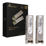 Extralink SFP moodul 1,25Gbps, LC/UPC, 850nm, 550m, multi mode, DOM, 2 tk