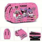 Sanrio Kuromi Suur Maht Pinal - Vastupidav Oxford Kangas, Stiilne Igap&auml;evane Kontoritarvikute Korraldaja, G6516-4