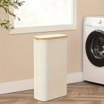 Boho-Chic bambusest pesukast kaanega 60L