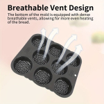 8 Auku Silikoon Muffinivorm