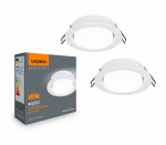 Sisseehitatud lamp GX53 Videx, valge, 2 tk.