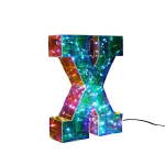 Glam Stiil LED T&auml;hed ja Numbrid - USB ja Patarei, V&auml;rviline Dekoratsioon Pulmadeks ja Pidustusteks, IN