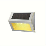 1/6/12tk Staaricc 3 LED P&auml;ikesetuled V&auml;litreppidele, Aiatee Valgustus, Roostevaba Teras, Soe/K&uuml;lm Valgus., &Scaron;ilta &scaron;viesa