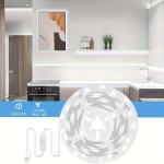 5V USB LED Ribavalgustid, Valge LED Riba Kodukaunistuseks, 1m/39in/3,28ft