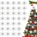 KOUHA kunstlillede komplekt j&otilde;ulupuu kaunistamiseks 32 tk h&otilde;bedane