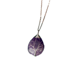 Looduslik Amet&uuml;stide Kaelakee Reiki Elupuu S&uuml;da Kuusnurk Ripats. variant-101194, 9 stilius