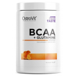 Toidulisand - OstroVit BCAA+Glutamine aminohapped (500 g), Apelsin