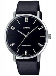 Meeste k&auml;ekell Casio nahkrihmaga TY53028
