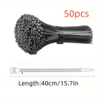 Rasked Nailonist Kaablisidemed - Isefikseeruvad, Suured Suurused 39.88cm/50.04cm/59.94cm/80.01cm/100.08cm, Ilgis: 40 cm / 39,88 cm