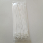 50tk/100tk Iseelukustuvad Nailon Juhtmekinnitused, 3/4mm150/100/150/200/300mm, 4mm*200mm/7,87in 50vnt