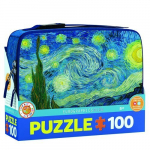 Pusle Eurographics, 9100-1204, Starry Night Lunch Bag, 100 tk