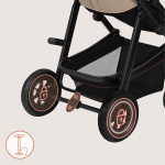 Universaalne jalutusk&auml;ru Lionelo Amber Plus 2in1 Beige Sand