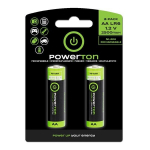 Laetavad AA patareid, 1.2V, 2500mAh, Powerton, 10x2 tk